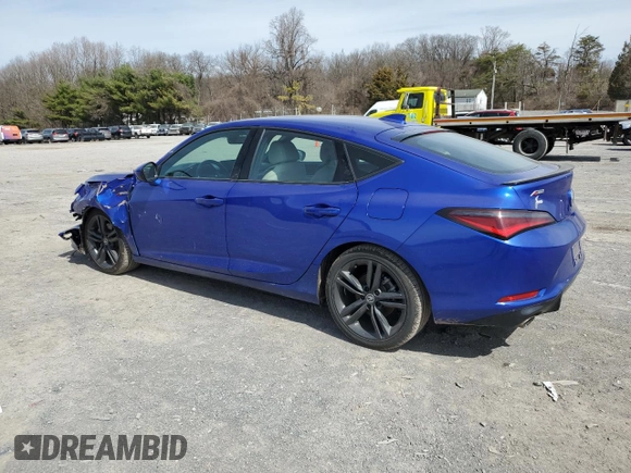 2023 Acura Integra w/A-Spec Package with VIN 19UDE4H37PA018431, listed as a Copart auction lot 49478415 with 15,168 mi miles and Salvage Title. Bid and sale history available at DreamBid. Image 2.