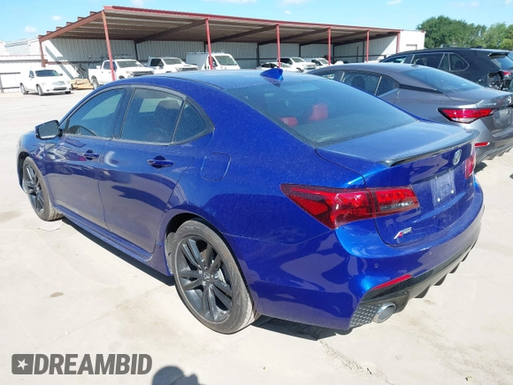 2018 Acura TLX w/A-SPEC Pkg with VIN 19UUB2F67JA003851, listed as a IAAI auction lot 42232320 with 118,072 mi miles and . Bid and sale history available at DreamBid. Image 3.