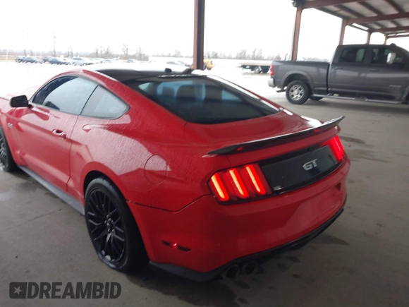 2016 Ford Mustang GT with VIN 1FA6P8CF5G5276410, listed as a IAAI auction lot 41327862 with 92,041 mi miles. Bid and sale history available at carsss.com. Image 3.