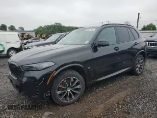 2024 BMW X5 xDrive40i with VIN 5UX23EU05R9U54467, listed as a Copart auction lot 56197425 with 24,943 mi miles and Salvage title. Bid and sale history available at DreamBid. Image 1.