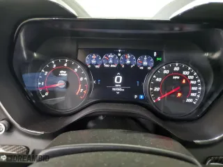 2022 Chevrolet Camaro ZL1 with VIN 1G1FK1R62N0123817, listed as a Copart auction lot 63757114 with 16,720 mi miles and Salvage Title. Bid and sale history available at carsss.com. Image 9.