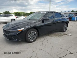 2024 Hyundai Elantra SEL with VIN KMHLM4DG0RU801433, listed as a Copart auction lot 56959065 with 12,550 mi miles and Salvage title. Bid and sale history available at DreamBid. Image 1.