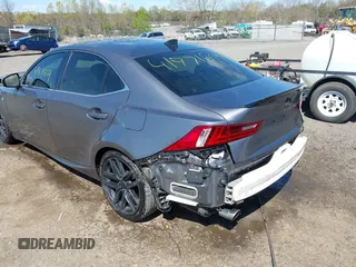 2014 Lexus IS 350 with VIN JTHCE1D27E5005088, listed as a IAAI auction lot 41971659 with 175,393 mi miles. Bid and sale history available at carsss.com. Image 3.