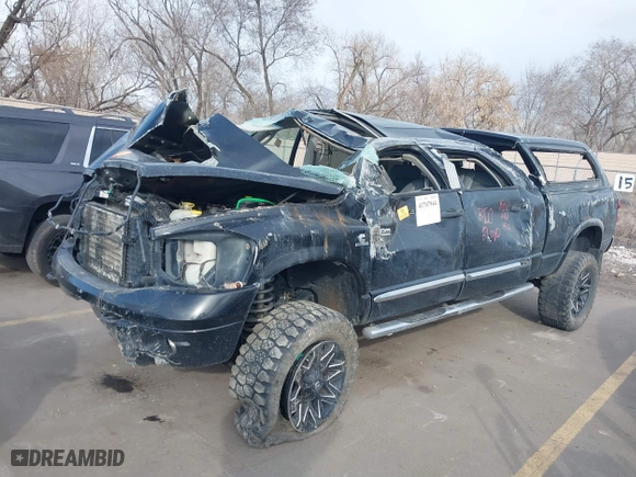 2008 Dodge Ram 2500 SXT with VIN 3D7KS29A28G108711, listed as a IAAI auction lot 41707944 with 1 mi miles. Bid and sale history available at carsss.com. Image 16.