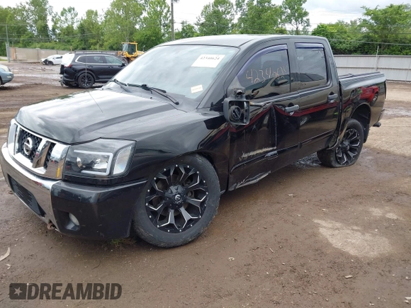 2011 Nissan Titan SL с VIN 1N6AA0EC5BN315853, выставлен на аукционе IAAI как лот 42340624 с пробегом 162 074 миль миль и . История ставок и продаж доступна на DreamBid. Изображение 2.