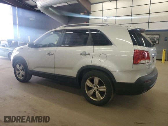 2013 Kia Sorento EX with VIN 5XYKUDA23DG393478, listed as a Copart auction lot 53973585 with 143,469 mi miles and Salvage Title. Bid and sale history available at carsss.com. Image 2.