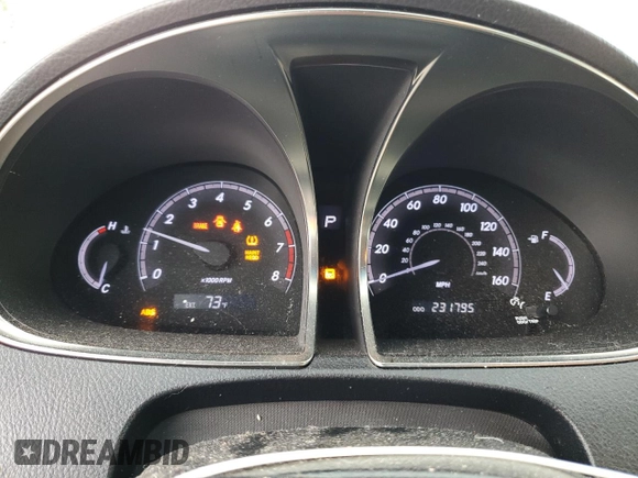 2012 Toyota Avalon with VIN 4T1BK3DBXCU445886, listed as a Copart auction lot 60411575 with 231,795 mi miles and Salvage title. Bid and sale history available at DreamBid. Image 9.