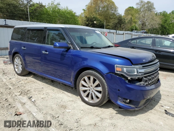 2014 Ford Flex Limited with VIN 2FMGK5D85EBD26531, listed as a Copart auction lot 53936165 with 135,649 mi miles and Salvage Title. Bid and sale history available at carsss.com. Image 4.