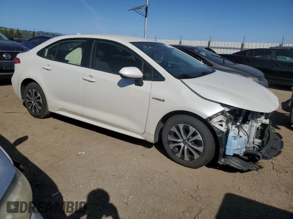 2021 Toyota Corolla Hybrid LE with VIN JTDEAMDE5MJ008370, listed as a Copart auction lot 52158845 with 148,071 mi miles and Salvage Title. Bid and sale history available at carsss.com. Image 4.