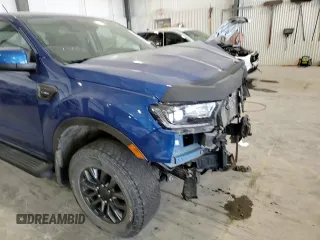 2019 Ford Ranger XL with VIN 1FTER4FH5KLA01047, listed as a Copart auction lot 54661465 with 47,646 mi miles and Salvage title. Bid and sale history available at DreamBid. Image 14.