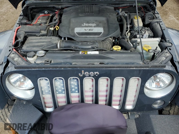 2016 Jeep Wrangler Unlimited Sahara with VIN 1C4BJWEG9GL207218, listed as a Copart auction lot 53645295 with 158,878 mi miles and Non repairable. Bid and sale history available at DreamBid. Image 12.