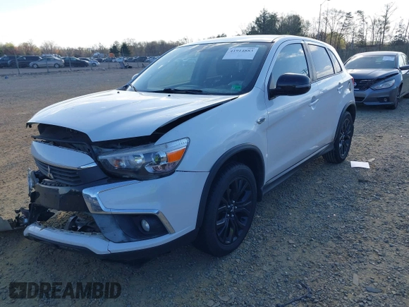 2017 Mitsubishi Outlander Sport ES 2.0 with VIN JA4AR3AU9HZ068585, listed as a IAAI auction lot 41914883 with 173,378 mi miles. Bid and sale history available at carsss.com. Image 2.