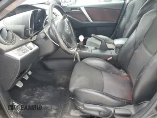 2012 Mazda 3 Mazdaspeed3 Touring with VIN JM1BL1L45C1698561, listed as a Copart auction lot 58538025 with 119,947 mi miles and Salvage title. Bid and sale history available at DreamBid. Image 7.