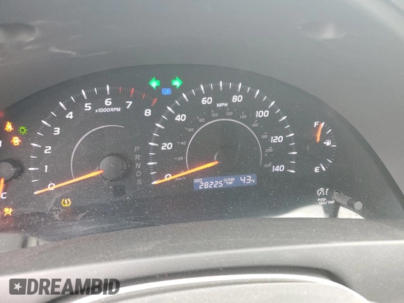2011 Toyota Camry LE with VIN 4T1BF3EK8BU730880, listed as a Copart auction lot 52849215 with 28,225 mi miles and Salvage Title. Bid and sale history available at carsss.com. Image 9.
