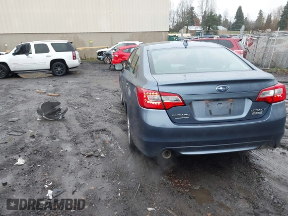 2016 Subaru Legacy 2.5i Premium with VIN 4S3BNAC68G3060973, listed as a IAAI auction lot 41199136 with 71,433 mi miles. Bid and sale history available at carsss.com. Image 3.