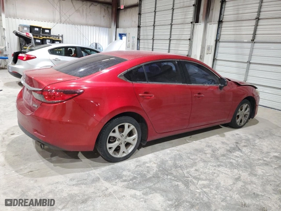 2014 Mazda Mazda6 i Touring with VIN JM1GJ1T61E1143865, listed as a Copart auction lot 45495635 with 140,167 mi miles and Salvage Title. Bid and sale history available at carsss.com. Image 3.