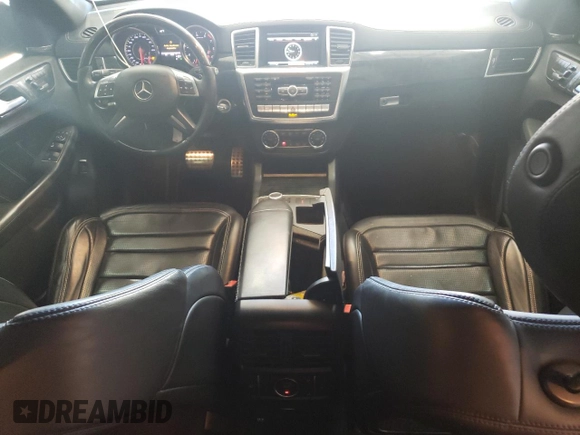 2013 Mercedes-Benz M ML 63 AMG with VIN 4JGDA7EB0DA214628, listed as a Copart auction lot 46523665 with 100,158 mi miles and Salvage Title. Bid and sale history available at carsss.com. Image 8.
