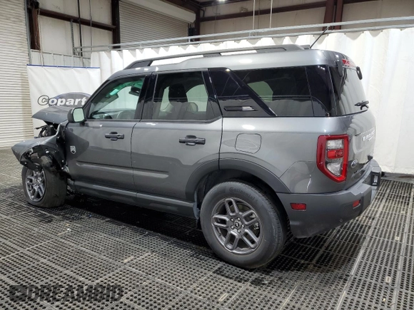 2025 Ford Bronco Sport Big Bend with VIN 3FMCR9BNXSRE35591, listed as a Copart auction lot 62601735 with 8,815 mi miles and Clean title. Bid and sale history available at DreamBid. Image 2.