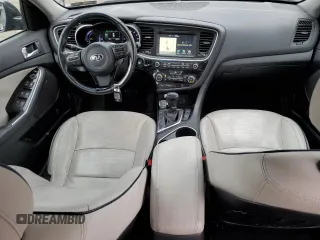 2016 Kia Optima Hybrid EX with VIN KNAGN4AD8G5093465, listed as a Copart auction lot 43966075 with 108,599 mi miles and Salvage Title. Bid and sale history available at carsss.com. Image 8.