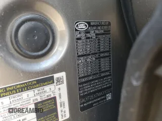 2021 Land Rover Range Rover Velar R-Dynamic S z VIN SALYT2EX7MA310327, wystawiony jako Copart lot #50198615 z przebiegiem Nie podano mil oraz Szkoda całkowita • Salvage title. Historia ofert i sprzedaży dostępna na DreamBid. Obrazek 14.