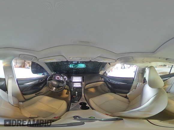 2017 Infiniti Q50 Signature Edition with VIN JN1EV7AP5HM735799, listed as a Copart auction lot 49099925 with 73,007 mi miles and Salvage Title. Bid and sale history available at DreamBid. Image 14.