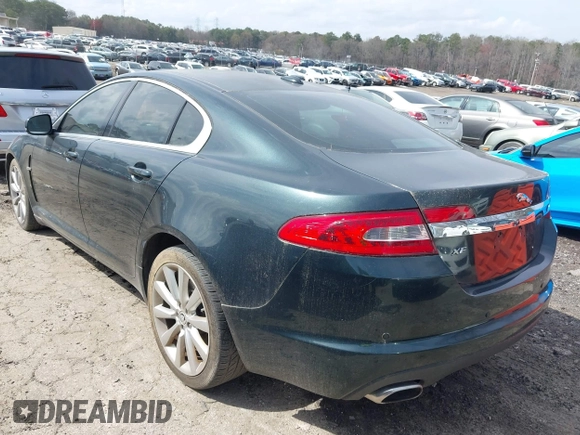2010 Jaguar XF Premium Luxury with VIN SAJWA0GB4ALR57747, listed as a IAAI auction lot 41807833 with 1 mi miles. Bid and sale history available at carsss.com. Image 3.