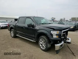 2017 Ford F-150 XL with VIN 1FTEW1EP4HKC59025, listed as a Copart auction lot 51977675 with 153,160 mi miles and Salvage title. Bid and sale history available at DreamBid. Image 10.