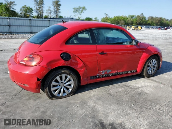 2015 Volkswagen Beetle Fleet Edition with VIN 3VWF17AT9FM626299, listed as a Copart auction lot 52095715 with 98,156 mi miles and Salvage Title. Bid and sale history available at DreamBid. Image 3.