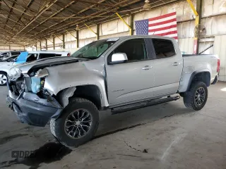2018 Chevrolet Colorado 4WD ZR2 z VIN 1GCGTEEN4J1152804, wystawiony jako Copart lot #57345915 z przebiegiem 86 904 mil mil oraz Szkoda całkowita • Salvage title. Historia ofert i sprzedaży dostępna na DreamBid. Obrazek 1.