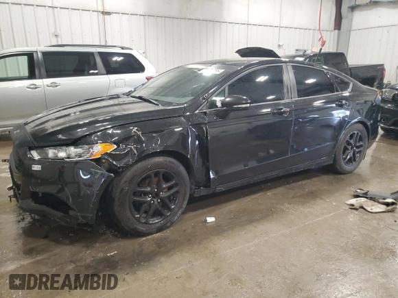 2015 Ford Fusion SE with VIN 3FA6P0H7XFR229226, listed as a Copart auction lot 51296285 with 0 mi miles and Non Repairable. Bid and sale history available at carsss.com. Image 1.
