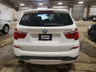 2017 BMW X3 xDrive35i with VIN 5UXWX7C52H0S19204, listed as a Copart auction lot 51147395 with 126,419 mi miles and Clean Title. Bid and sale history available at DreamBid. Image 6.