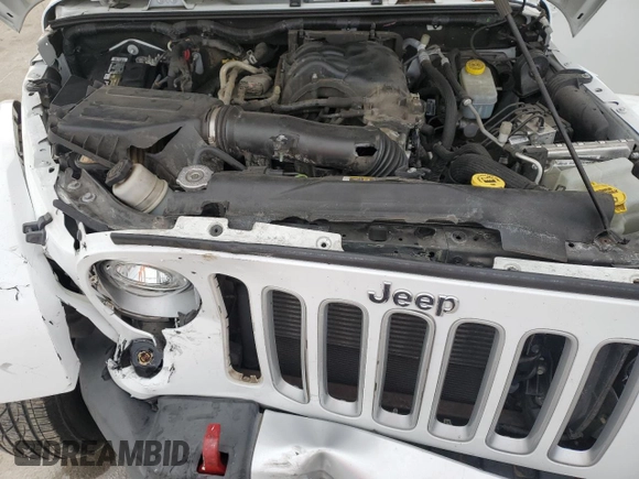 2018 Jeep Wrangler JK Unlimited Sahara with VIN 1C4BJWEG0JL832808, listed as a Copart auction lot 81703604 with 0 mi miles and Non Repairable. Bid and sale history available at carsss.com. Image 13.