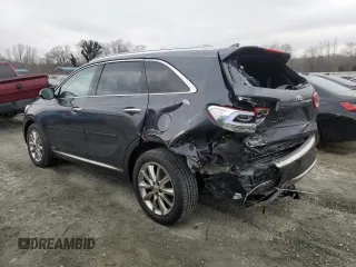 2018 Kia Sorento SX with VIN 5XYPKDA59JG402833, listed as a Copart auction lot 46151465 with 42,235 mi miles and Salvage Title. Bid and sale history available at carsss.com. Image 2.