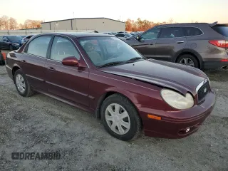 2002 Hyundai Sonata with VIN KMHWF25S92A594191, listed as a Copart auction lot 82521834 with 119,553 mi miles and Salvage Title. Bid and sale history available at carsss.com. Image 4.