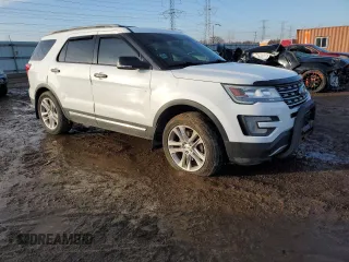 2016 Ford Explorer XLT with VIN 1FM5K8D80GGC95256, listed as a Copart auction lot 44363225 with 105,502 mi miles and Salvage Title. Bid and sale history available at carsss.com. Image 4.