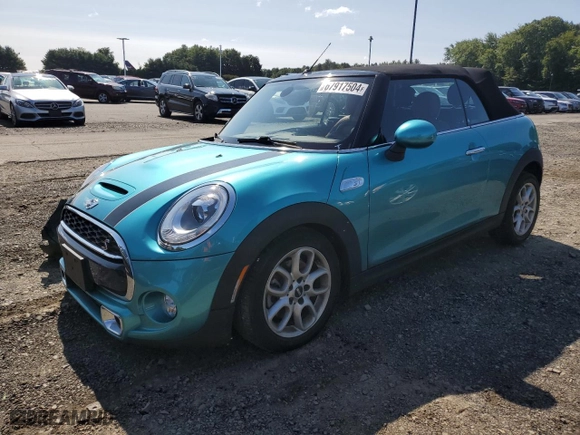 2016 MINI Cooper Convertible S with VIN WMWWG9C50G3C22354, listed as a Copart auction lot 67917504 with 25,977 mi miles and Salvage Title. Bid and sale history available at carsss.com. Image 1.