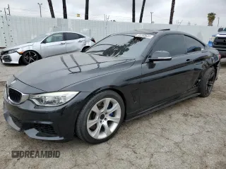 2014 BMW 4 Series 435i with VIN WBA3R1C58EK192065, listed as a Copart auction lot 55783635 with Not provided miles and Salvage title. Bid and sale history available at DreamBid. Image 1.