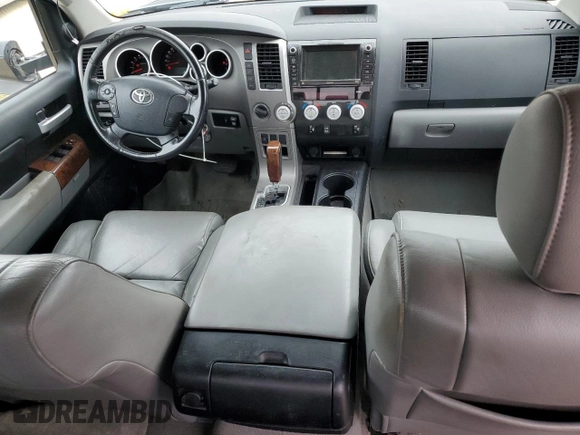 2011 Toyota Tundra 4WD Truck LTD with VIN 5TFBY5F1XBX188647, listed as a Copart auction lot 80726064 with 136,482 mi miles and Salvage Title. Bid and sale history available at carsss.com. Image 8.