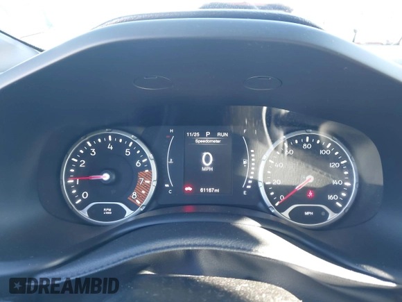 2020 Jeep Renegade Latitude with VIN ZACNJBBB7LPM01215, listed as a IAAI auction lot 41958969 with 61,167 mi miles and . Bid and sale history available at DreamBid. Image 7.