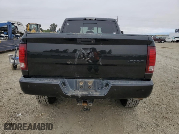 2017 Ram 2500 Laramie with VIN 3C6UR5FL9HG540564, listed as a Copart auction lot 66411644 with Not Provided miles and Salvage Title. Bid and sale history available at carsss.com. Image 6.