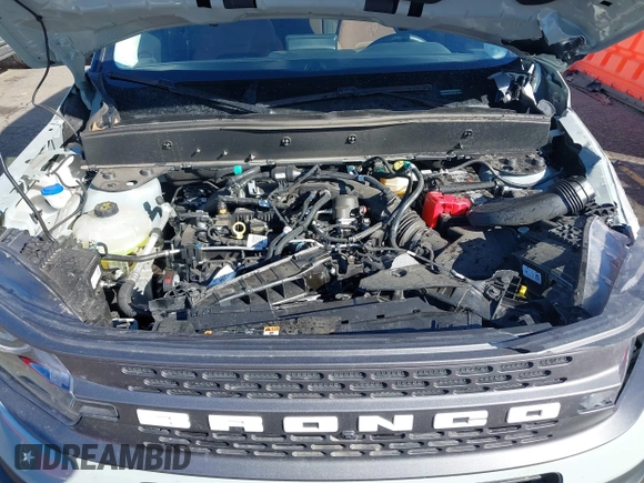 2024 Ford Bronco Sport Badlands z VIN 3FMCR9D9XRRE94327, wystawiony jako IAAI lot #41681554 z przebiegiem 8 050 mil mil oraz . Historia ofert i sprzedaży dostępna na DreamBid. Obrazek 10.