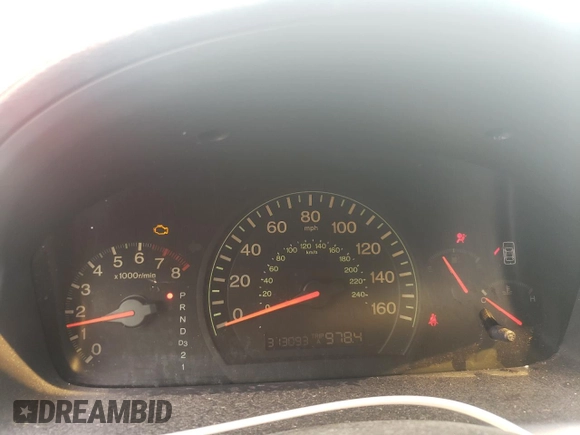 2003 Honda Accord LX with VIN 1HGCM563X3A144736, listed as a Copart auction lot 62928425 with 313,093 mi miles and Salvage title. Bid and sale history available at DreamBid. Image 9.