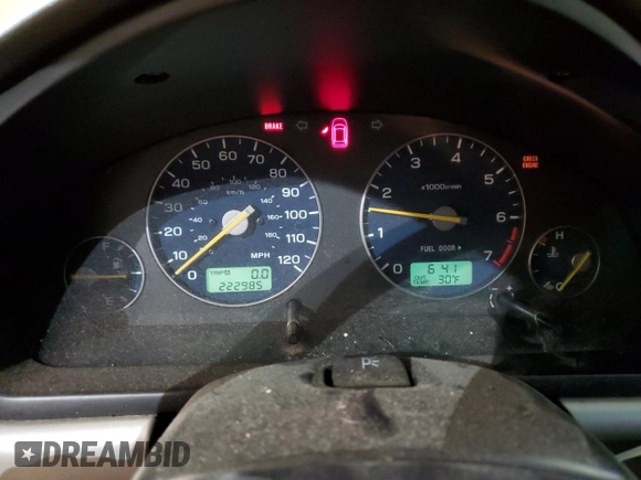 2003 Subaru Baja с VIN 4S4BT61C136104148, выставлен на аукционе Copart как лот 45051165 с пробегом 222 985 миль миль и Чистый • Clean title. История ставок и продаж доступна на DreamBid. Изображение 9.