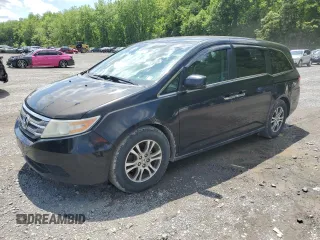 2012 Honda Odyssey EX z VIN 5FNRL5H48CB098302, wystawiony jako Copart lot #59376195 z przebiegiem 266 634 mil mil oraz Czysty tytuł • Clean title. Historia ofert i sprzedaży dostępna na DreamBid. Obrazek 1.