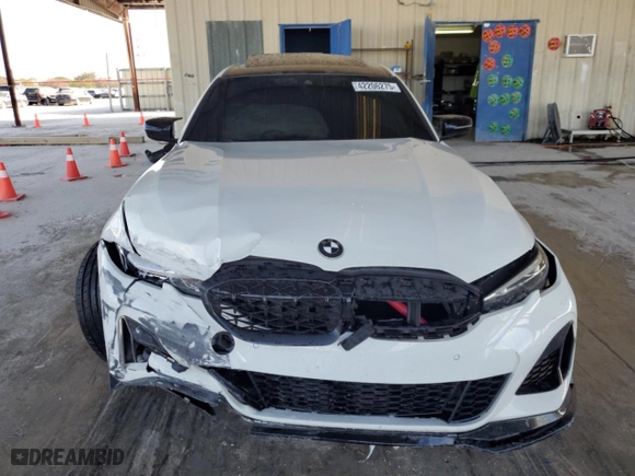 2020 BMW 3 Series M340i with VIN WBA5U7C00LFH38459, listed as a Copart auction lot 42206275 with 56,429 mi miles and Non Repairable. Bid and sale history available at carsss.com. Image 5.