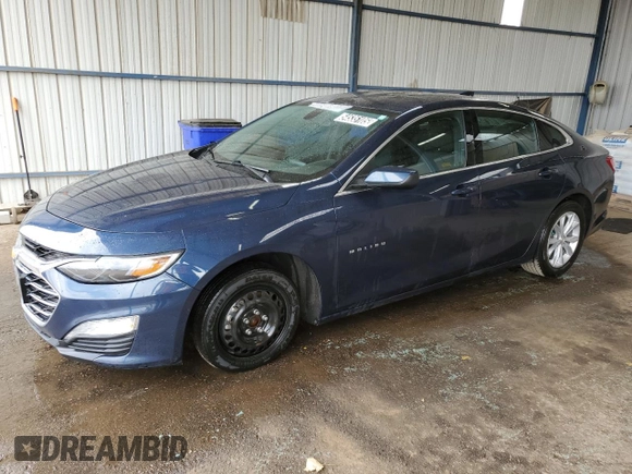 2022 Chevrolet Malibu LT with VIN 1G1ZD5ST1NF158652, listed as a Copart auction lot 54535105 with 124,856 mi miles and Clean Title. Bid and sale history available at DreamBid. Image 1.