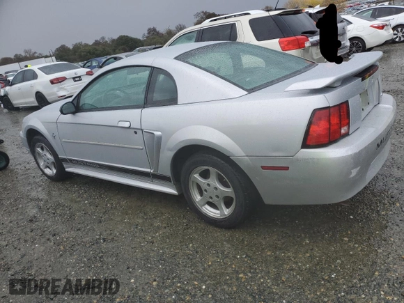 2002 Ford Mustang Standard with VIN 1FAFP40472F133621, listed as a Copart auction lot 43158735 with 0 mi miles and Clean Title. Bid and sale history available at carsss.com. Image 2.