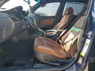 2007 BMW 5 Series 550i with VIN WBANB53587CP08507, listed as a Copart auction lot 51132315 with 119,841 mi miles and Salvage Title. Bid and sale history available at DreamBid. Image 7.