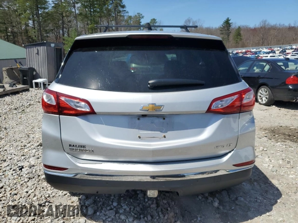2018 Chevrolet Equinox LT with VIN 2GNAXSEV3J6302396, listed as a Copart auction lot 54289685 with 100,270 mi miles and Salvage Title. Bid and sale history available at DreamBid. Image 6.