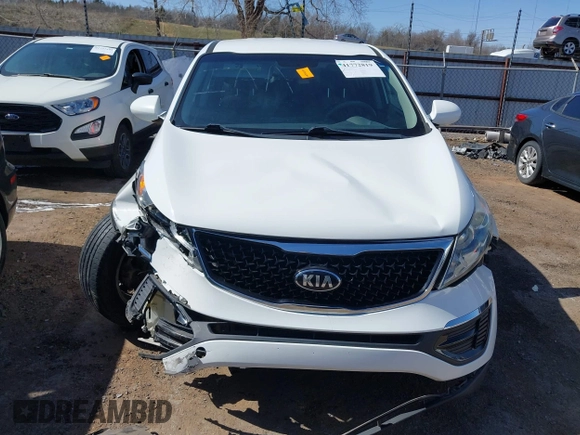 2016 Kia Sportage LX with VIN KNDPBCAC9G7872861, listed as a IAAI auction lot 41772819 with 117,540 mi miles and . Bid and sale history available at carsss.com. Image 12.